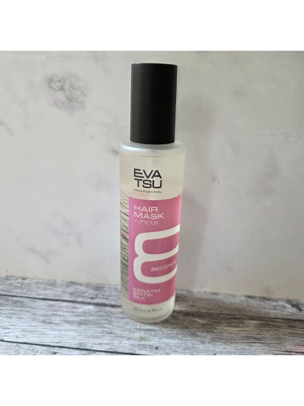 Eva Tsu Professional 8 Second Hair Mask With Keratin Biotin Silk 200ml